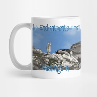 The Enchantments Trail Mountain Goats, Washington Mug